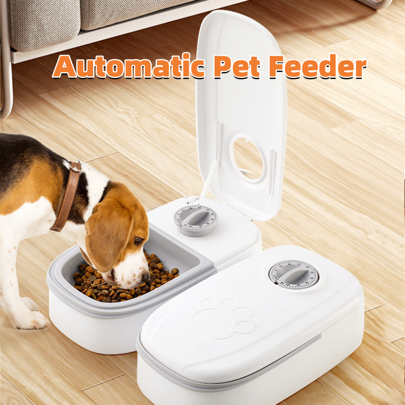 Automatic food dispenser for pets