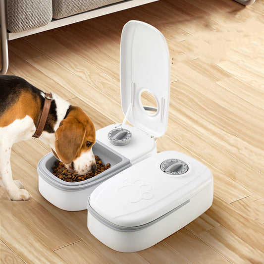 Automatic food dispenser for pets